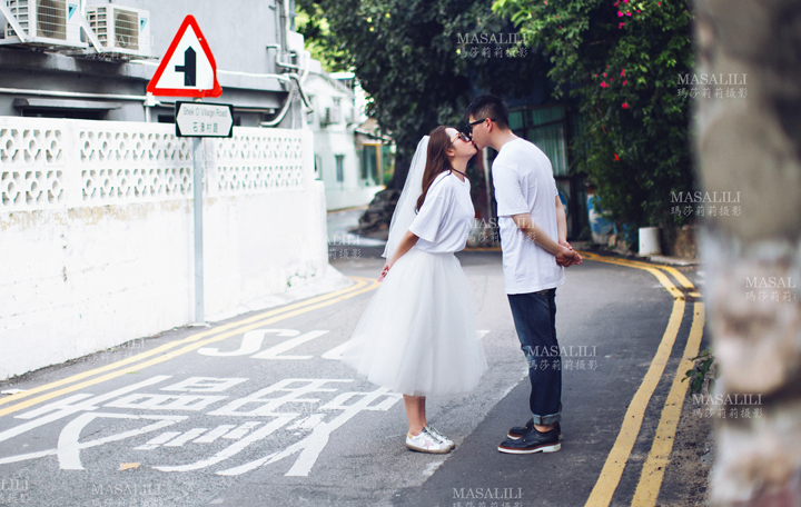 葛小姐&耿先生文艺旅拍香港婚纱照                               旅游婚纱摄影瑪莎LiLi出品