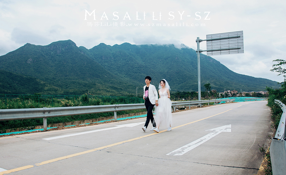 谢先生&肖小姐夫妇旅拍小清新婚纱照                      深圳婚纱摄影玛莎莉莉出品 