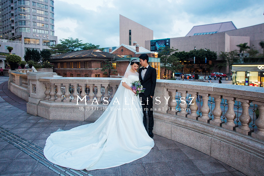 香港旅拍婚纱照凌先生夫妇                 旅游婚纱摄影瑪莎莉莉出品