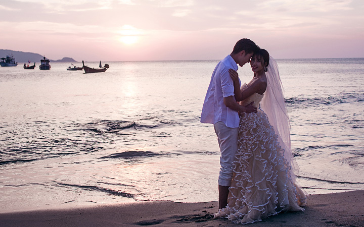 普吉岛日落|海外婚纱摄影