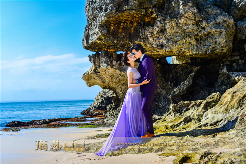 巴厘岛海滩婚纱照&爱在旅途蜜月婚纱照海外旅游婚纱摄影
