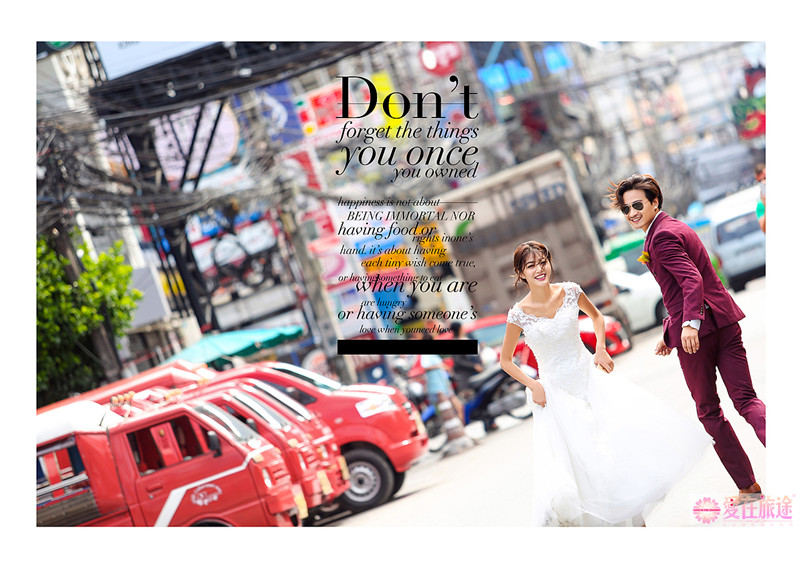普吉岛街拍婚纱照&爱在旅途蜜月婚纱海外旅游婚纱摄影	